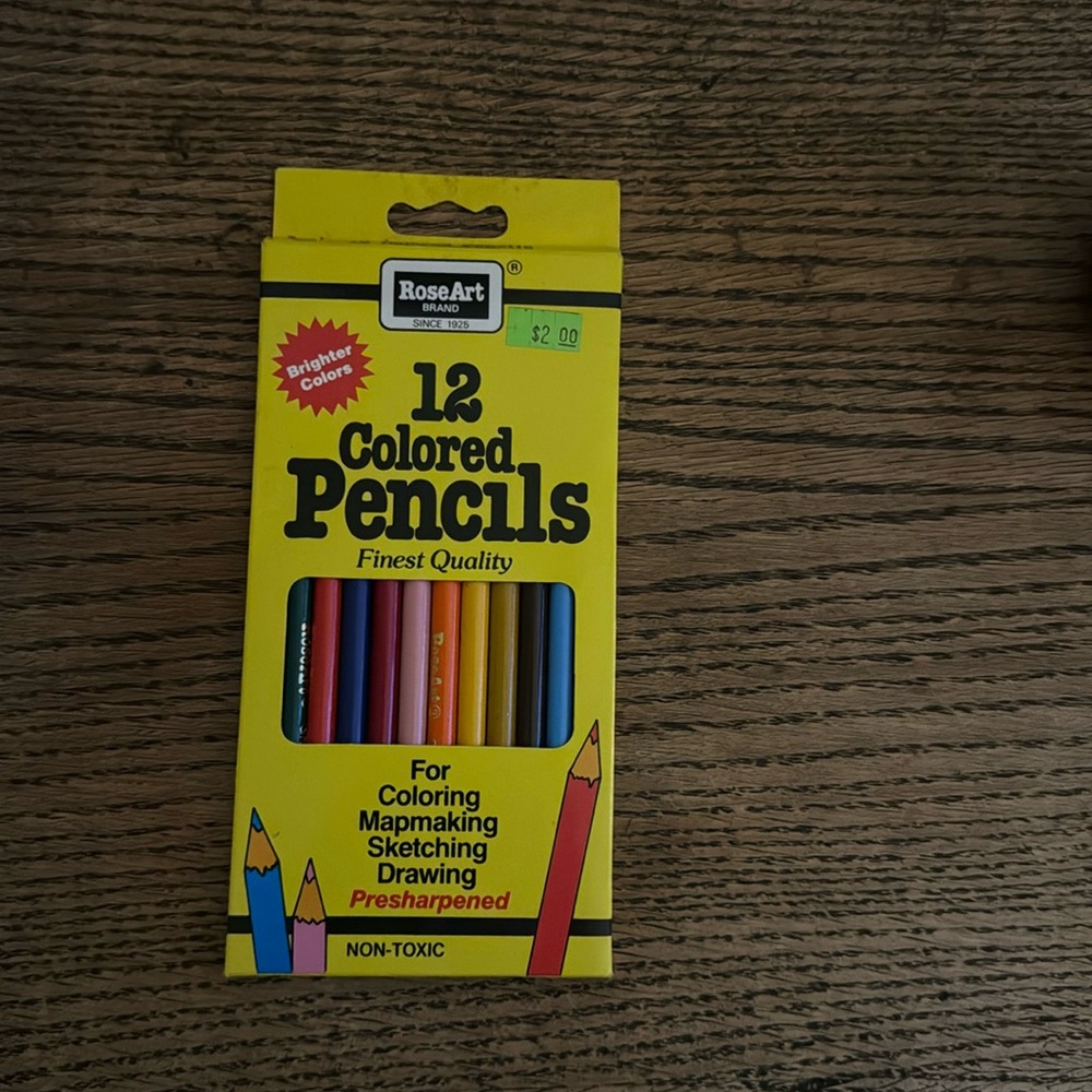 1980s Colored Pencils